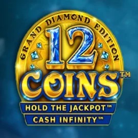 12 Coins Grand Diamond Edition logo – Slots by Wazdan at Robocat Casino