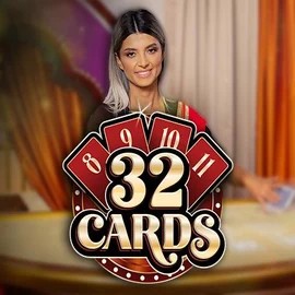 32 Cards casino game by Ezugi – featured logo at Robocat Casino
