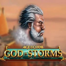 Age Of The Gods: God of Storms slot visual from Playtech available on robocats.eu.com