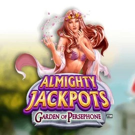 Enjoy Almighty Jackpots: Garden of Persephone by Novomatic – logo hosted on robocats.eu.com