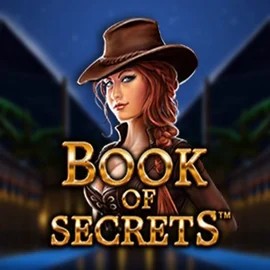 Book of Secrets slot visual from SYNOT Games available on robocats.eu.com