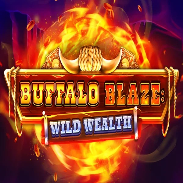 Buffalo Blaze Wild Wealth by OctoPlay, showcased at robocats.eu.com – game logo