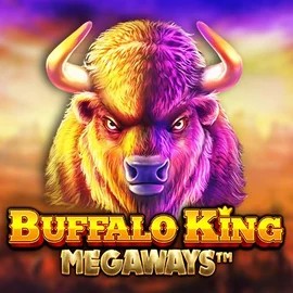 Buffalo King Megaways logo – Slots by Pragmatic Play at Robocat Casino