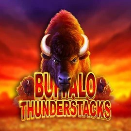 Buffalo Thunderstacks game by Amatic Industries – logo hosted on Robocat Casino