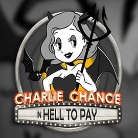 Charlie Chance in Hell to Pay slot logo by Play'n GO at Robocat Casino
