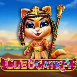 Cleocatra logo by Pragmatic Play at Robocat Casino