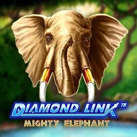 Official Slots logo: Diamond Link Mighty Elephant by Novomatic at Robocat Casino