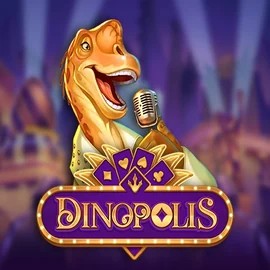 Dinopolis logo – Slots by Push Gaming at Robocat Casino