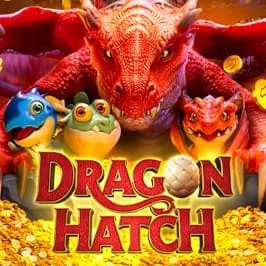 Dragon Hatch online game logo by PG Soft on robocats.eu.com
