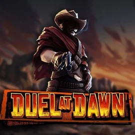 Official Slots logo: Duel At Dawn by Hacksaw Gaming at Robocat Casino