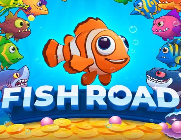 Official Casino Games logo: Fish Road by InOut at Robocat Casino