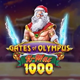 Gates of Olympus Xmas 1000 slot visual from Pragmatic Play available on robocats.eu.com