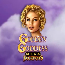 Golden Goddess Megajackpots slot visual from IGT available on robocats.eu.com