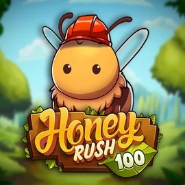 Official Slots logo: Honey Rush 100 by Play'n GO at Robocat Casino