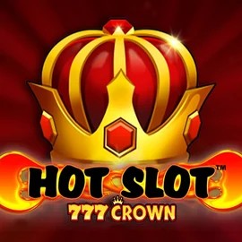 Hot Slot 777 Crown by Wazdan, showcased at robocats.eu.com – game logo
