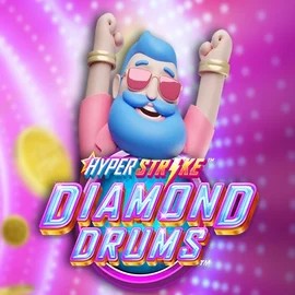 Hyper Strike Diamond Drums online game logo by Gameburger Studios on robocats.eu.com