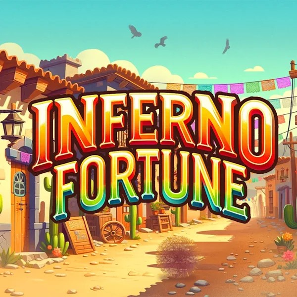 Inferno Fortune logo by Atomic Slot Lab at Robocat Casino