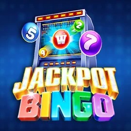 Official Bingo logo: Jackpot Bingo by TaDa Gaming at Robocat Casino