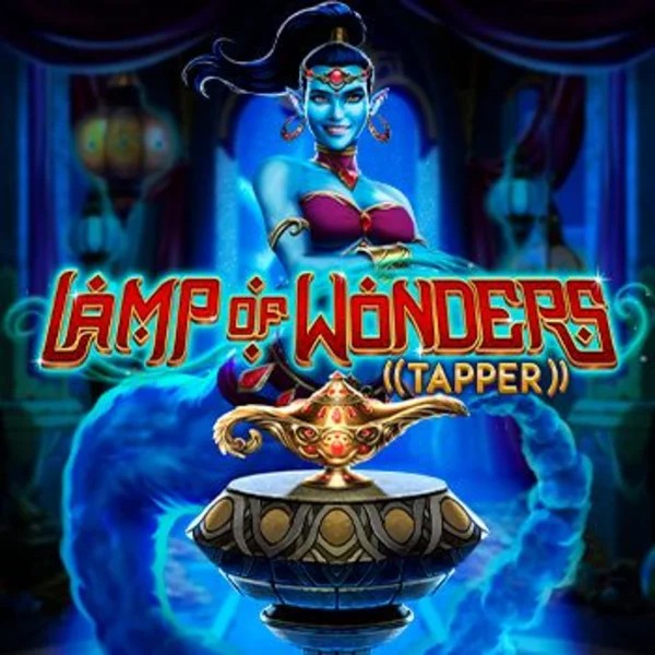 Lamp Of Wonders Tapper online game logo by Greentube on robocats.eu.com