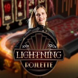 Try Lightning Roulette slot by Evolution on robocats.eu.com – logo image