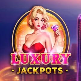 Luxury Jackpots logo – Jackpots by Triple Cherry at Robocat Casino