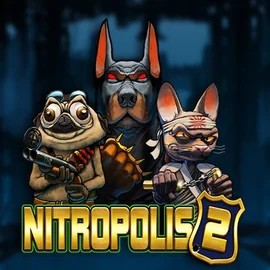 Nitropolis 2 logo – Slots by ELK Studios at Robocat Casino