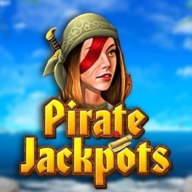 Pirate Jackpots by Belatra Games, showcased at robocats.eu.com – game logo
