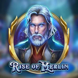 Rise of Merlin online game logo by Play'n GO on robocats.eu.com