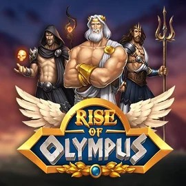 Rise of Olympus slot visual from Play'n GO available on robocats.eu.com