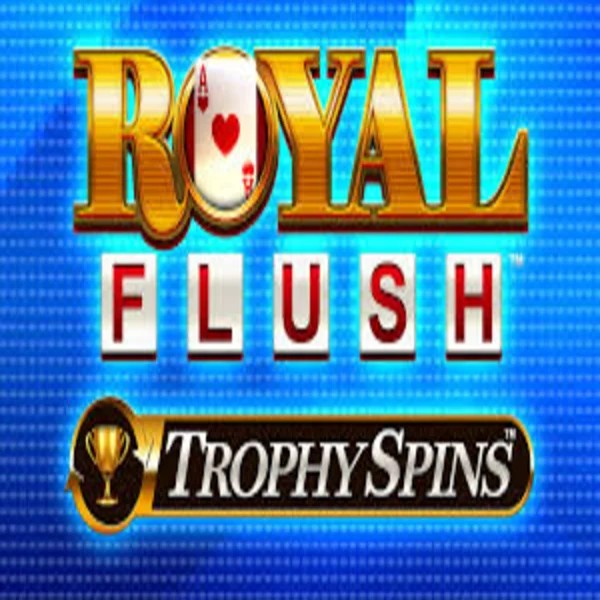 Royal Flush Trophy Spins slot icon by Greentube, available at Robocat Casino