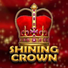 Slots logo of Shining Crown from Amusnet Interactive at Robocat Casino