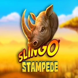 Slingo Stampede by Slingo, showcased at robocats.eu.com – game logo