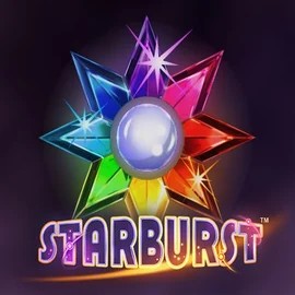 Starburst casino game by NetEnt – featured logo at Robocat Casino