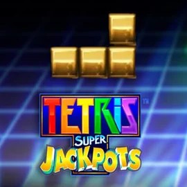Official Jackpots logo: Tetris Super Jackpots by WMS at Robocat Casino