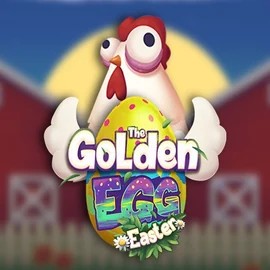 The Golden Egg Easter logo by Spinmatic at Robocat Casino