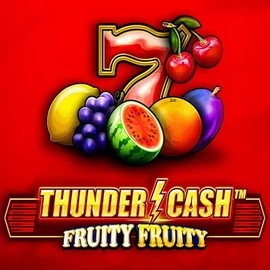 Official Slots logo: Thunder Cash Fruity Fruity by Novomatic at Robocat Casino