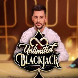 Unlimited Blackjack slot icon by Ezugi, available at Robocat Casino