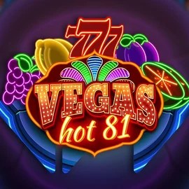 Vegas Hot 81 slot icon by Wazdan, available at Robocat Casino